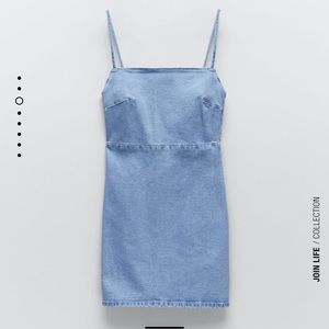 Zara denim dress